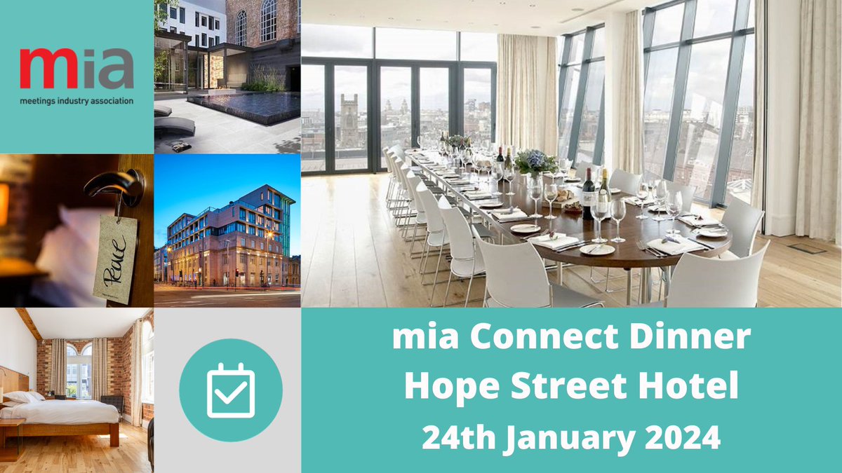 mia Connect Dinner: Get ready for an unparalleled networking experience at the upcoming miaConnect Dinner, where connecting meets collaboration at the elegant and boutique hope street hotel, Liverpool! Click here for more info: lnkd.in/ebRTzSG9 #miaConnect #Networking