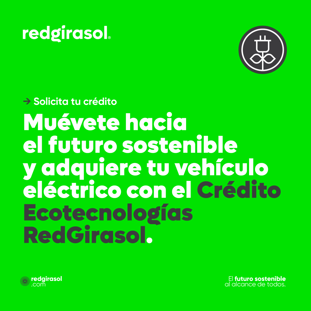 ¡Publicamos el primer crédito en La Red para un auto eléctrico! 🚘⚡🤯

Este es una paso más para nuestra comunidad comprometida con el futuro verde y sostenible. 🌎🌻

Estás a tiempo de participar en este primer proyecto semilla de movilidad, lo encuentras como Edgar R 1 de 2🌱