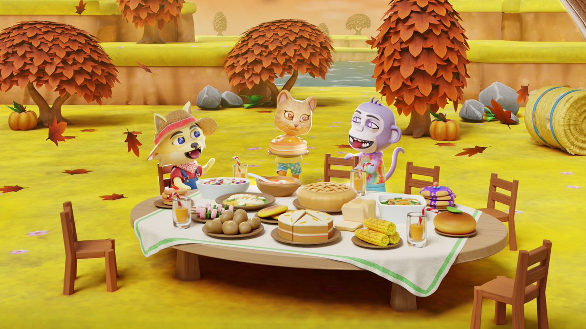 Happy Thanksgiving Cosmocadians 🍂! 
Anticipation rises for the next harvest to come in our land mint ❄️. 

Thank you all for joining us on this epic adventure 🫶.