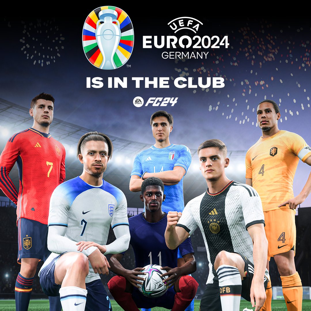 Electronic Arts - UEFA EURO 2024™ Comes to EA SPORTS FC™ 24, EA SPORTS FC  Mobile, and EA SPORTS FC Online in Summer 2024