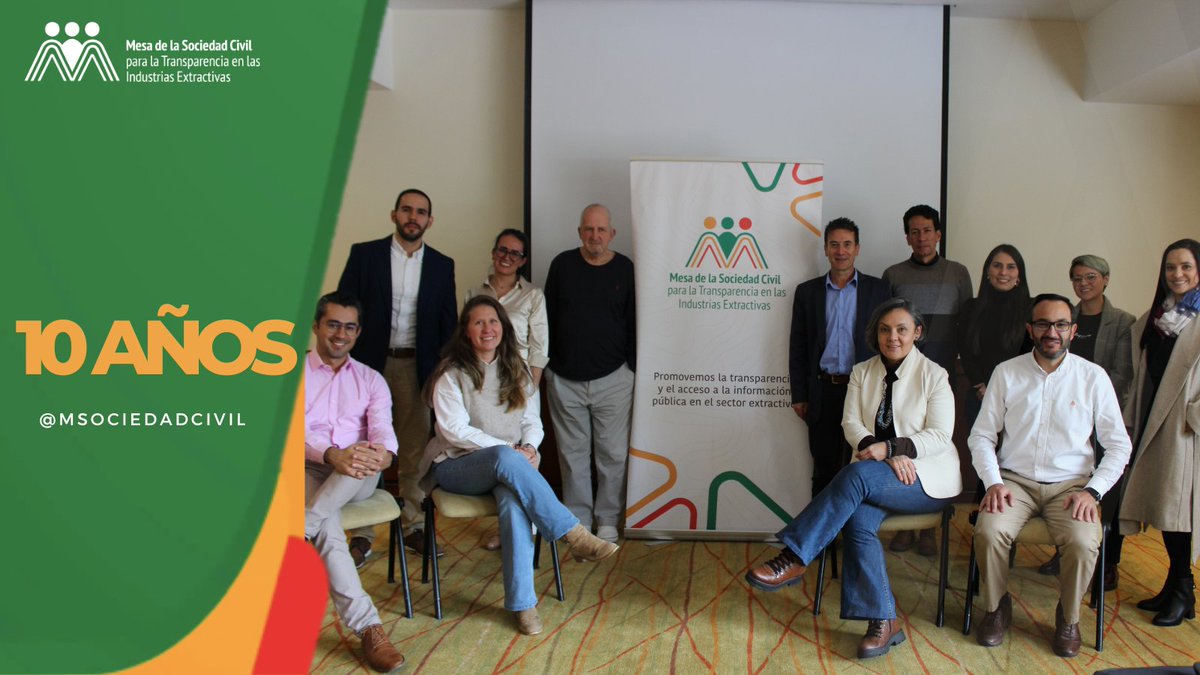En nuestra reunión XXX señalamos que, Colombia debe supervisar el entorno propicio para la participación de la Sociedad Civil en el sector extractivo y generar acciones que permitan la participación e incidencia en la gobernanza del sector extractivo #10añosporlaTransparencia