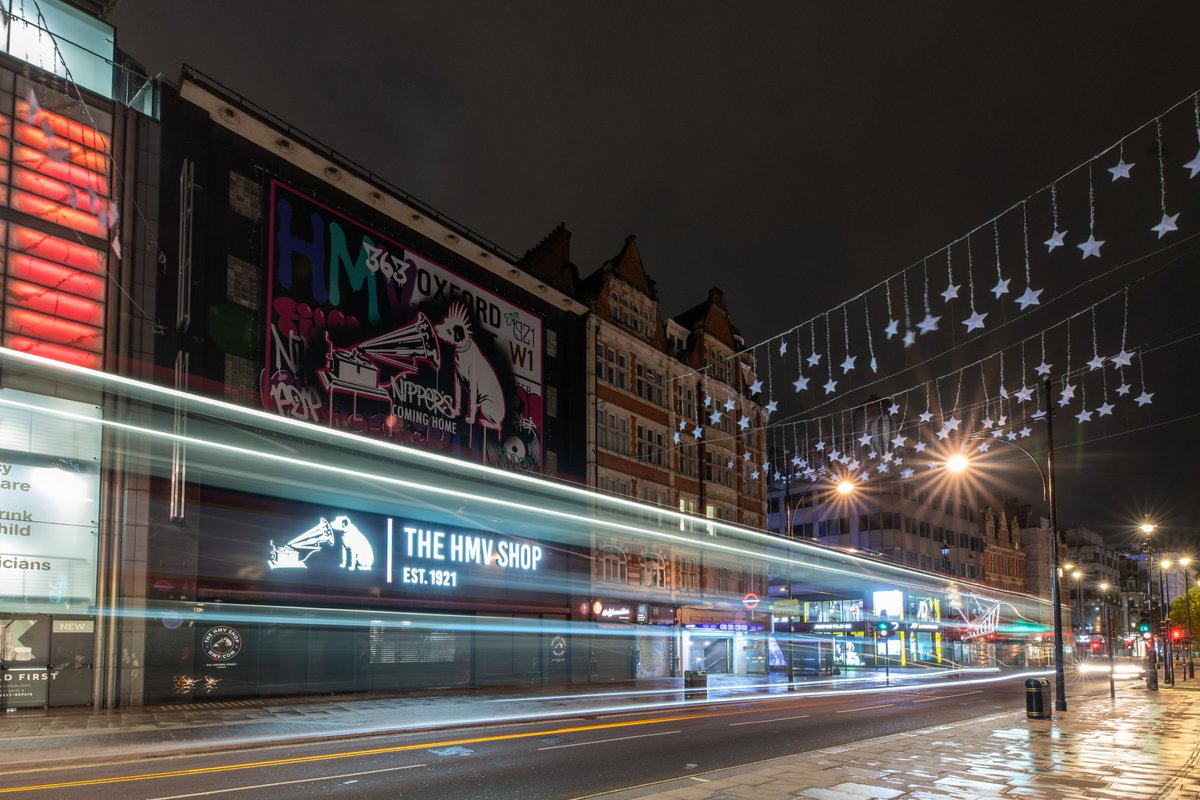 One sleep to go! 🥁 We can't wait to meet you tomorrow bright and early for the opening of The hmv Shop, 363 Oxford Street! #hmv363OxfordSt

🕠Store opening time, 11.30am
📍363 Oxford St, London, W1C2JW