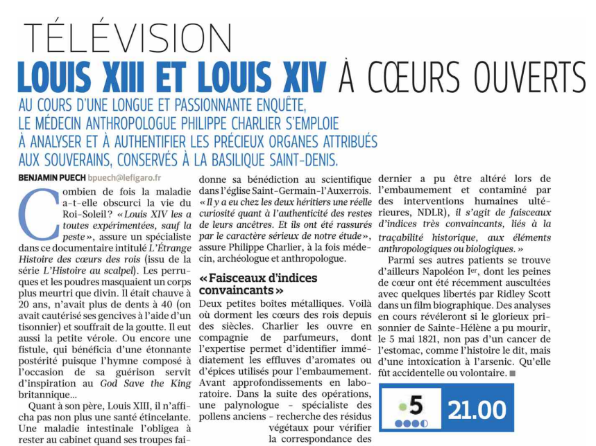 francetvpro's tweet photo. #LesMediasEnParlent de "L'histoire au scalpel" avec @doctroptard dans "Science Grand Format" présenté par @mathieuvidard 

#ScienceF5

@Le_Figaro @le_Parisien @Tele7jours @Telerama 

▶️Ce soir à 21.10 | #France5 et https://t.co/JqV7mXAoWY https://t.co/cpQsUDbVb7