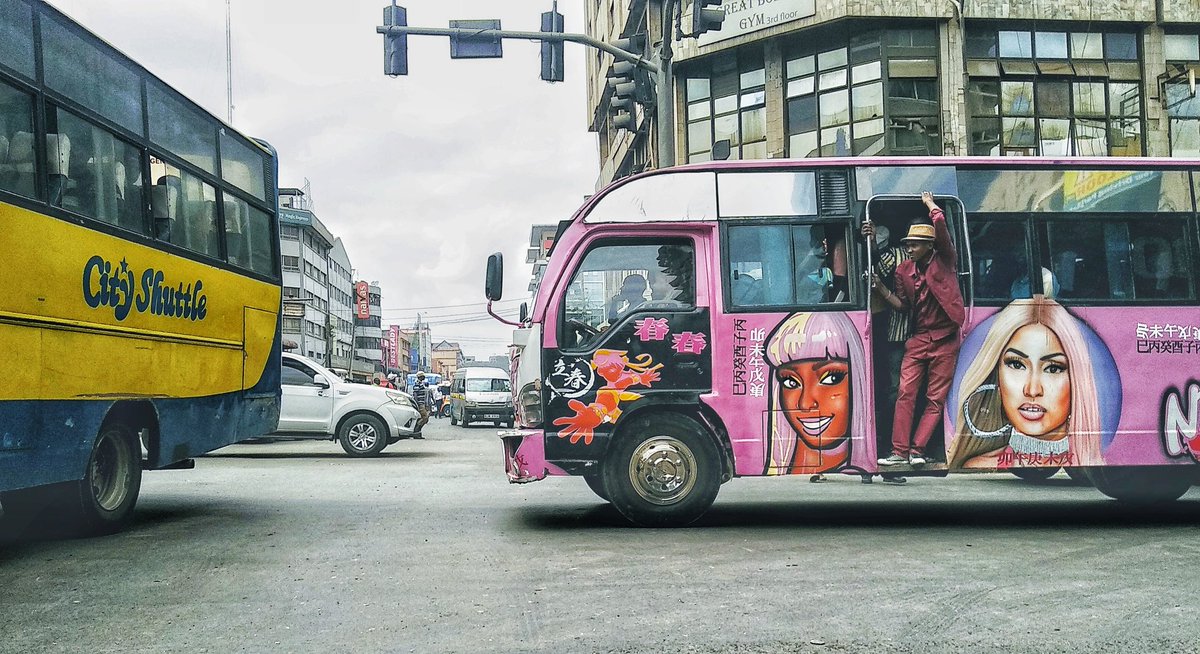 Nairobi. Frame 1. Kenneth Matiba Rd, 2. Market St., 3. Kimathi St. 4. Junction of Ronald Ngala and Tom Mboya. <a href="/NairobiVisuals/">Nairobi Visuals</a> <a href="/NairobiStreets/">OnTheNairobiStreets</a>