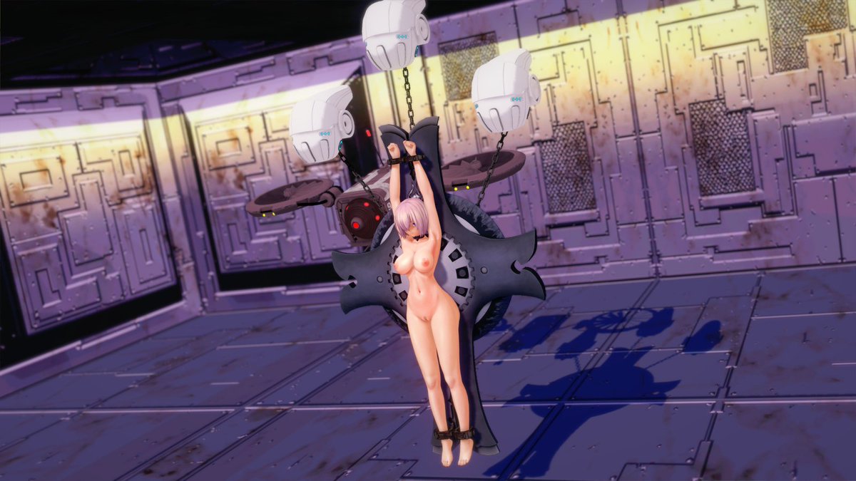 敗北連行されるマシュ 