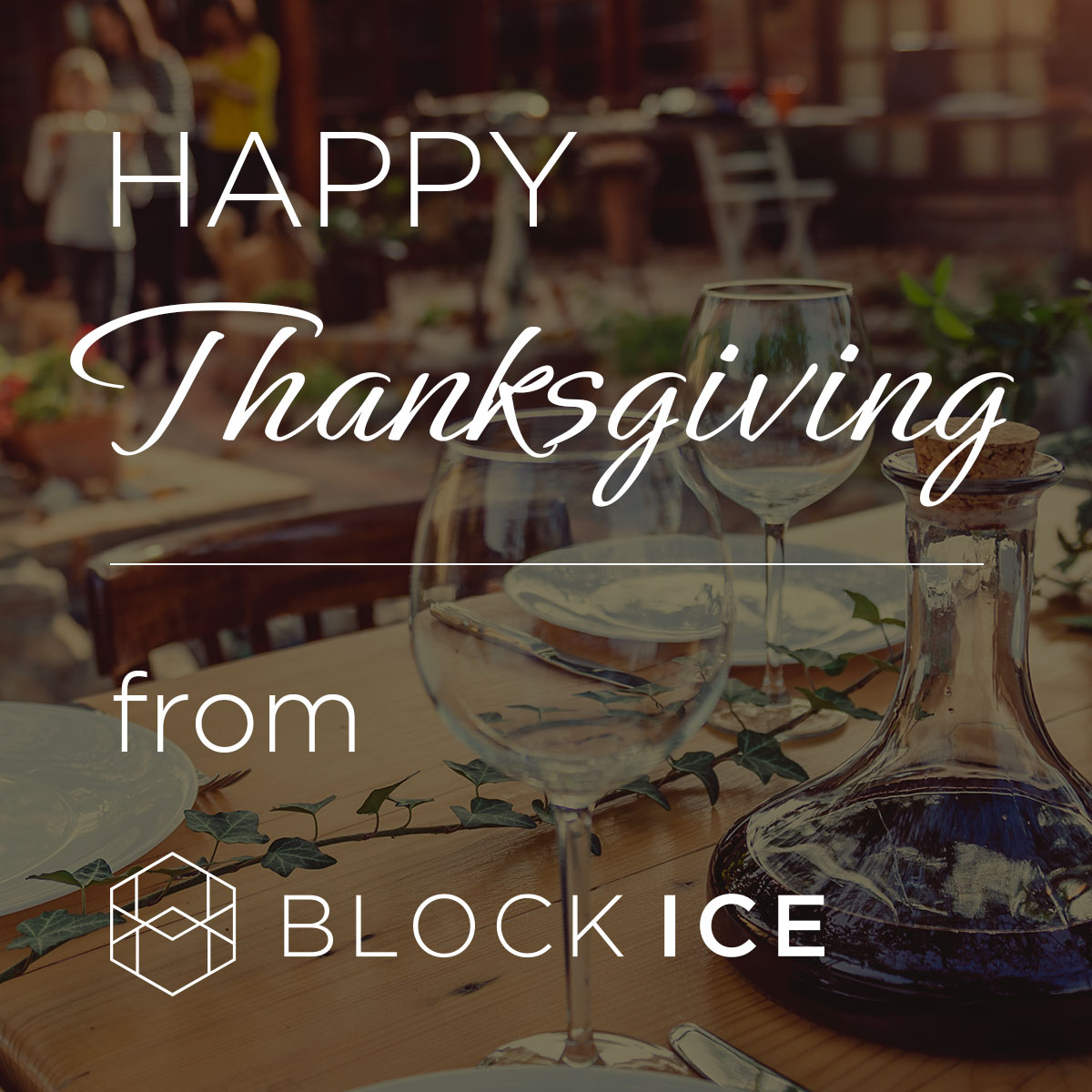 blockiceco's tweet image. Happy Thanksgiving from Block Ice! We’re thankful for all those who trust us with chilling their drinks and upgrading their cocktails. We hope everyone has a wonderful day. 

#Thanksgiving #Thankful #BlockIce