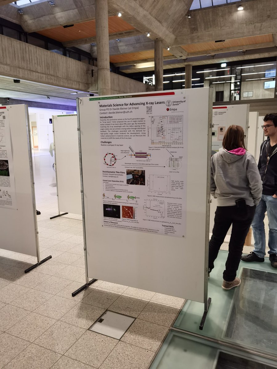 @UZHPhysics See our posters...