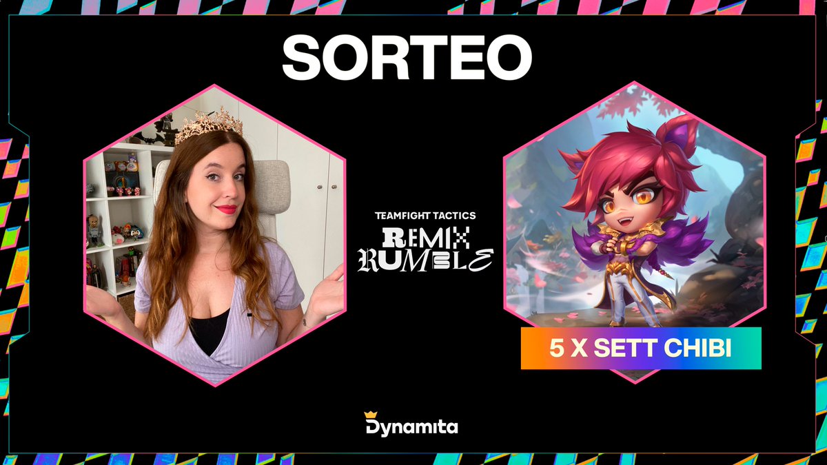 Dynamita_'s tweet photo. 🎷SORTEO  SETT CHIBI TFT 🎷

Una vez más, gracias al programa #RPP vamos a sortear 5 Chibis para todas las regiones.
 
Para participar:   
▫️Follow @Dynamita_ 
▫️Like y RT  
▫️Comenta cual es tu grupo favorito del Set 10.💜

Ganadores el 29 de Noviembre. ¡Suerte a todos!😍 https://t.co/fn9IpclkEq