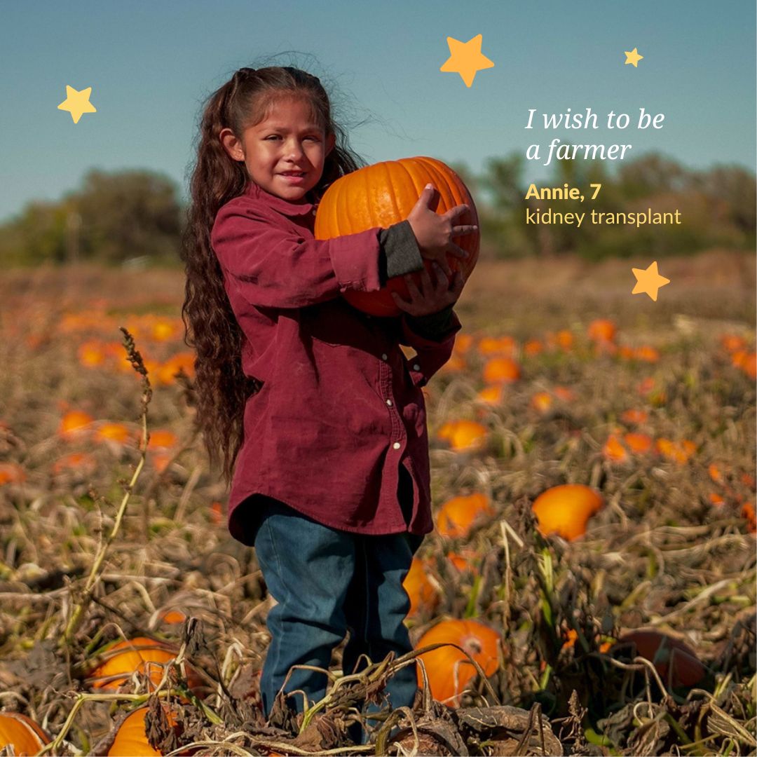 From our Make-A-Wish family to yours, happy Thanksgiving! 🦃