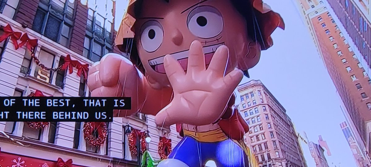 There's our boy!!! #ThanksLuffy