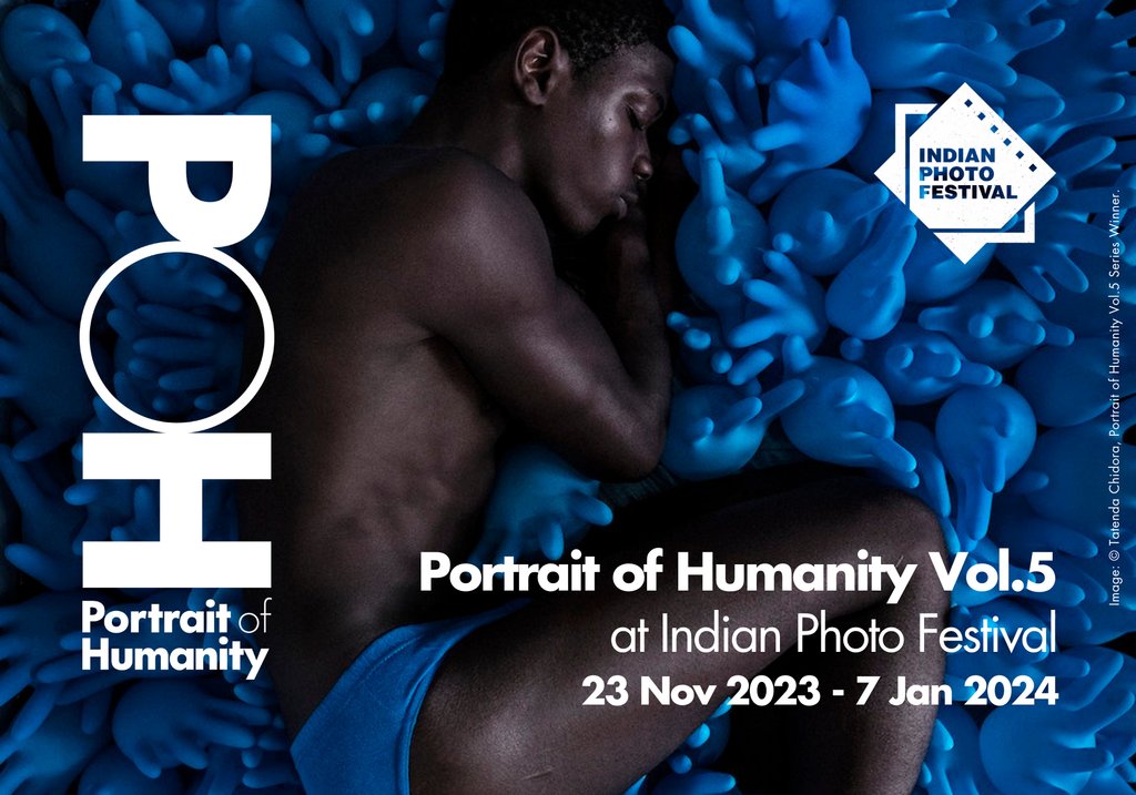 Opening today in Hyderabad, the Portrait of Humanity Vol. 5 winning images exhibition at @indianphotofest. Judged by a jury of eight industry heavyweights, the three winning series and 30 single image winners will be on show until 7 Jan. Learn more: 1854.photo/3uCPDtO