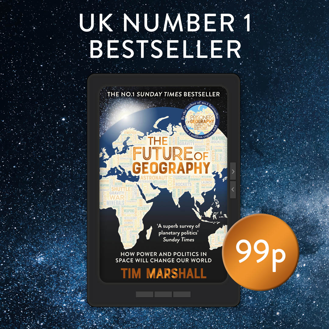 The Future of Geography by Tim Marshall @itwitius is available for just 99p in ebook today! Don't miss out! #KindleDailyDeal bit.ly/3uvHszJ #TheFutureOfGeography #geopolitics #space #astropolitics #ebook #EbookDeal