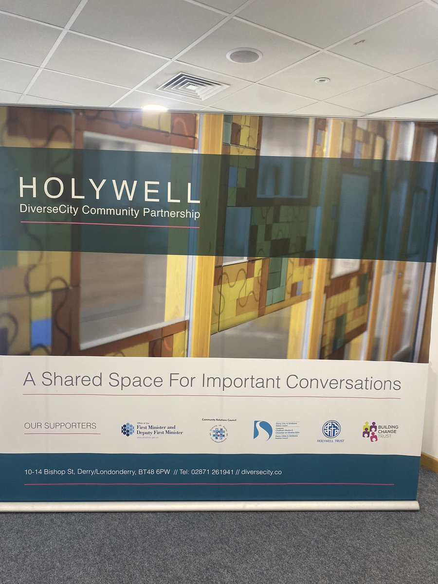 More good discussions at @HolywellT this afternoon on the challenges facing the community and voluntary sector @NICVA. Thanks to all who came and took part!