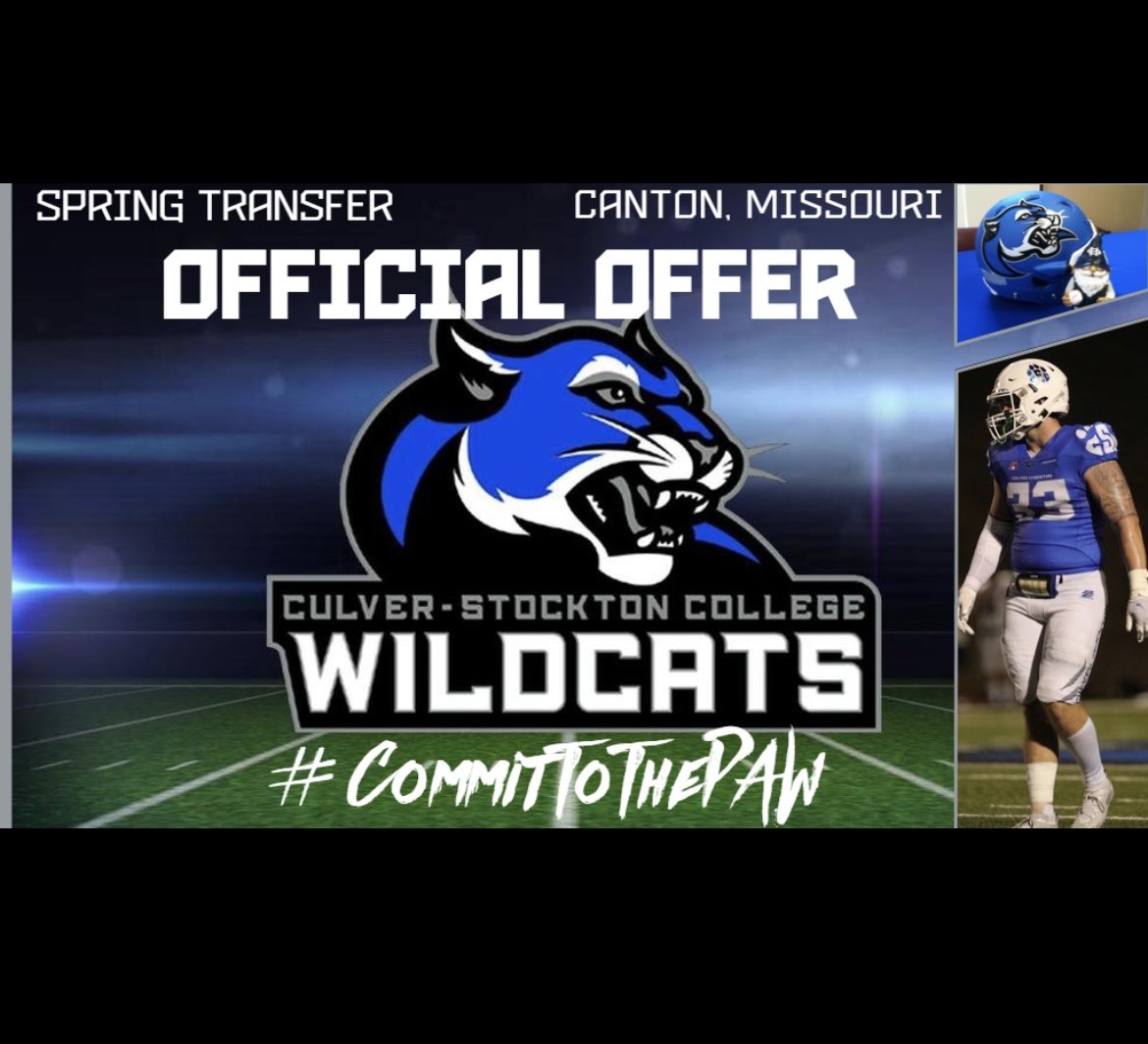 Jack Fagan (@faganj20) on Twitter photo Blessed to receive my first offer from Culver- Stockton College. Thank you <a href="/CSCwildcatsFB/">Culver Football</a> <a href="/CoachCutshaw/">Roy Cutshaw Jr</a> <a href="/WStormJohnson1/">W. Storm Johnson</a> <a href="/cain_kelvinGSPA/">Kelvin Cain</a> <a href="/GeorgiaStormPr1/">Georgia Storm Recruiting</a> Blessed to receive my first offer from Culver- Stockton College. Thank you <a href="/CSCwildcatsFB/">Culver Football</a> <a href="/CoachCutshaw/">Roy Cutshaw Jr</a> <a href="/WStormJohnson1/">W. Storm Johnson</a> <a href="/cain_kelvinGSPA/">Kelvin Cain</a> <a href="/GeorgiaStormPr1/">Georgia Storm Recruiting</a>