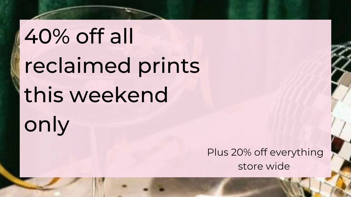 It's the last day to get 40% off reclaimed prints! 🙈

coliecolingerie.com/collections/re…

No code needed! Some of the prints are running super low, and we are updating the listings when they sell out ❤️

#BlackFriday2023 #CyberMonday #ShopEthicalInstead #ShopSmall #GreenFriday