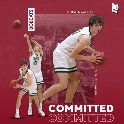 So thankful to announce my commitment to Bates College to continue my basketball career. I’m thankful for my family, friends, coaches, teammates, and Coach Furbush and Coach Newton who gave me this opportunity. Go Bobcats🐾‼️