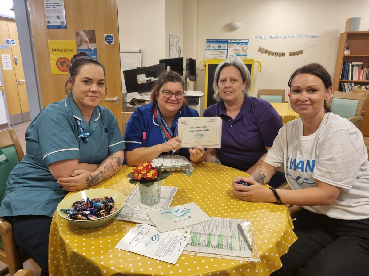 Ending our week on Bestwood for our #SWANrelaunch thank you everyone