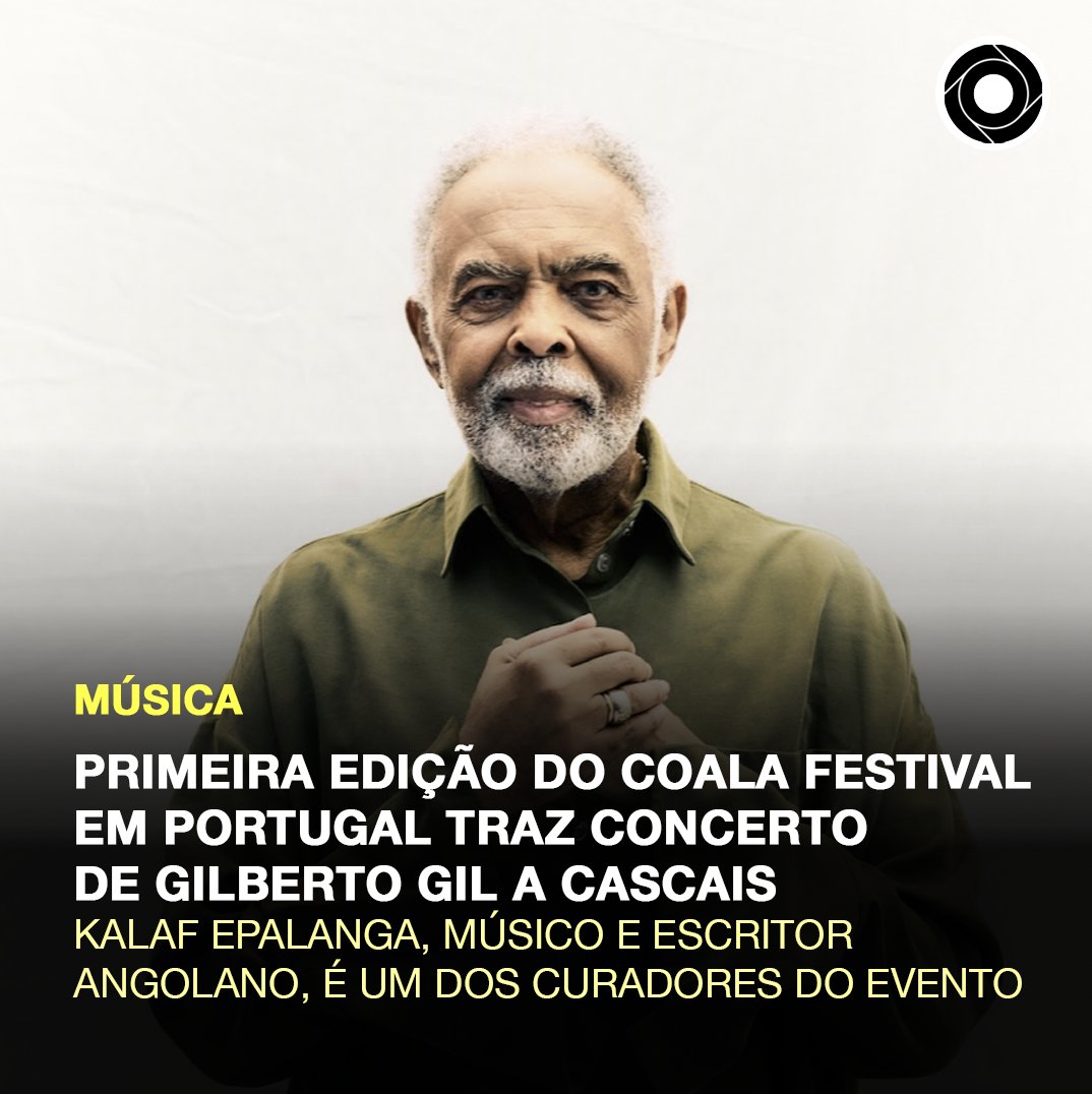 Nos dias 1 e 2 de junho, o Coala Festival atravessa o Atlântico para realizar a sua primeira edição fora do Brasil. A estreia internacional será em Cascais, Portugal, e já tem Gilberto Gil confirmado na programação.

Sabe mais: comunidadeculturaearte.com/primeira-edica…