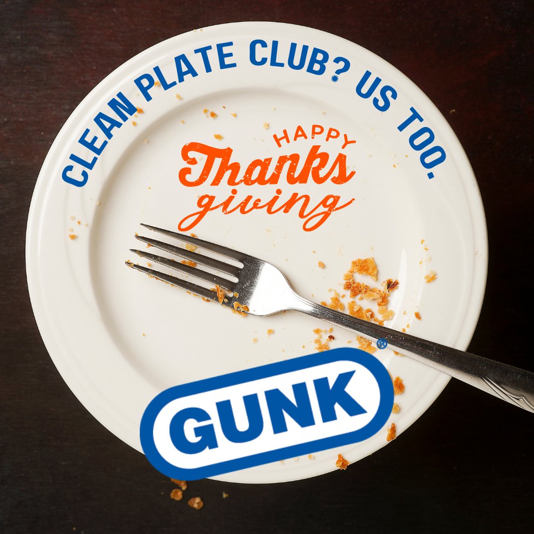 Happy Thanksgiving from the Gunk Family!