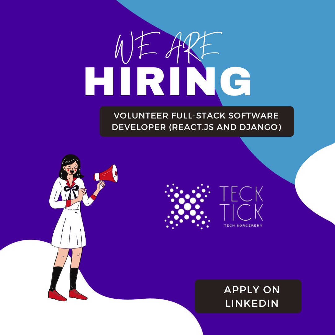 teck_tick1's tweet photo. #SoftwareEngineer #volunteer https://t.co/6AZsRNQWKj