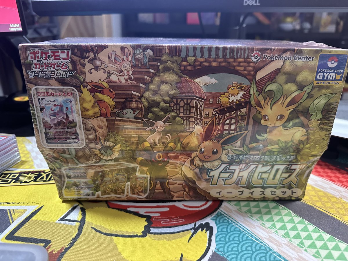Collectibles_88's tweet photo. Doggy funds part 2

Eevee Heroes Gym Box

146 💺 @ $10 per 💺 
(10 reserved for buy 5 get 1 free)

1 spot given away to a RT 

Wheel of Death to determine winner

🛳️ include in US tracked and insured 🛳️ https://t.co/dL9f176VbG