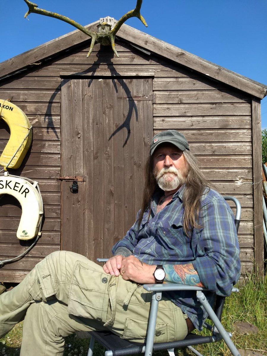 UKMensSheds's tweet photo. I’m Simon from UKMSA, Men’s Sheds Cymru. For Movember I am championing a National Charity called "Mental Health Motorbike " @mhmotorbike which offers support and counselling to motorcyclists who utilise riding to support their Health and Wellbeing #movember #ukmenssheds https://t.co/CgJ1wNa6Dl