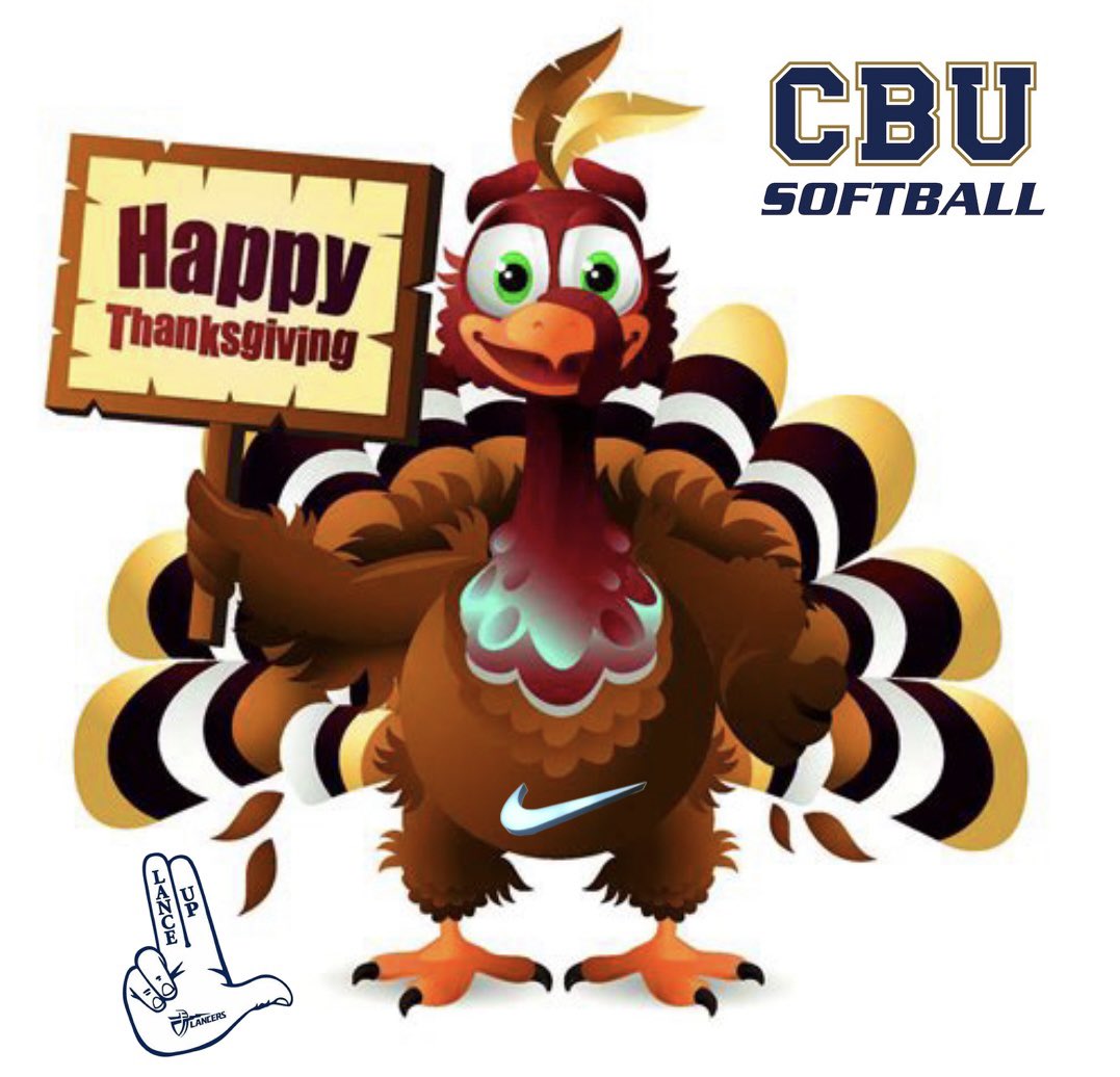 CBUSoftball's tweet photo. Wishing you and your family a blessed and safe Thanksgiving. GOD IS GOOD and there is so much to be thankful for. https://t.co/f7A2QqkYYV