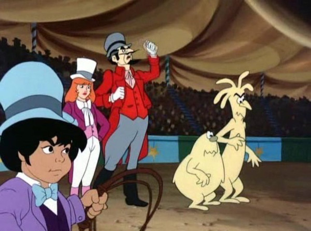 ScoobyandCam's tweet photo. Happy 38th Anniversary to “The Ghouliest Show on Earth”. This is episode 12, season 1 of “The 13 Ghosts of Scooby-Doo!”. This episode aired on November 23rd, 1985 on ABC.
#ScoobyDoo #13GhostsofScoobyDoo #Daphne #FlimFlam #ScrappyDoo #Shaggy #VincentVanGhoul #ChestofDemons https://t.co/WSNUIdzkYW