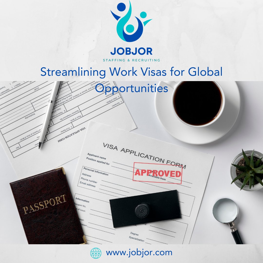 Simplify your journey to working abroad with JOBJOR's work visa stamping services.

#Jobjor #WorkVisa #recruitmentagency #Recruiting #Staffingagency #OverseasEmployment