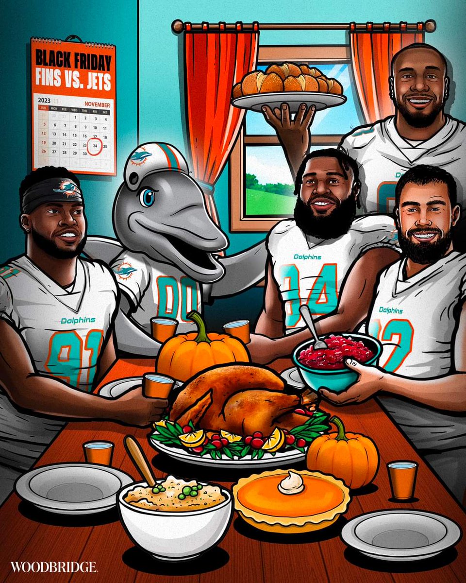 AJBD0808's tweet photo. Happy Thanksgiving Phins fan #Phins  #Thanksgiving https://t.co/U1szP2DZWZ