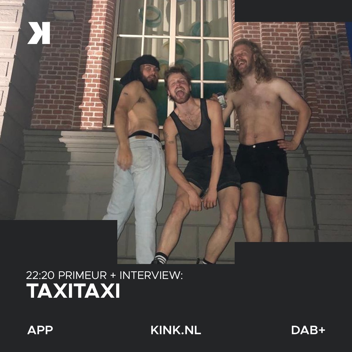 19:00 een gloednieuwe, verse KINK IN TOUCH vol nieuwe muziek. Vandaag o.a.:

- De nieuwe @PACESHIFTERS in premiere als Daily Drop
- <a href="/MiloMeskens/">Milo Meskens</a> vanaf 21:00 te gast als co-host
- Fred Goverde x The Desmonds vormen TAXITAXI. Hoe dat klinkt hoor je 22:20. 

Meer, <a href="/KINKpuntnl/">KINK</a> zo!