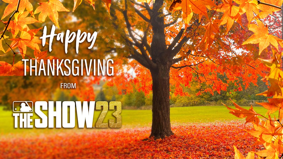 Today we at MLB The Show want to say thank you to our community. 

To those who have stuck by us as we work to make the best baseball game that we can, thank you for playing and for sharing in our love for baseball.
