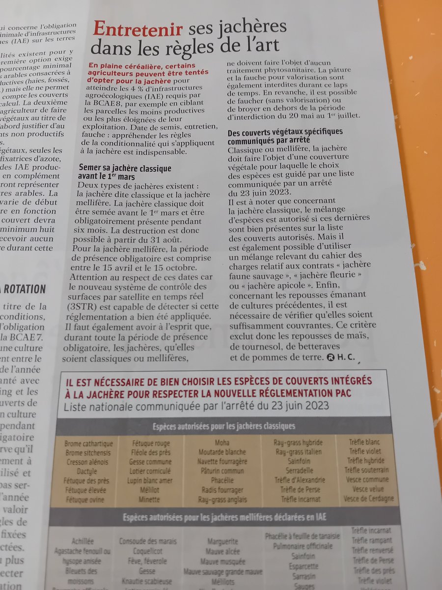 Allo l'🇪🇺, la 🇫🇷, je ne m'y fais pas à cette nouvelle "culture" que vous m'imposez sur la ferme. 😤

Faire de la #JACHERE alors que les  #RestoDuCoeur manque de tout. 

#onmarchesurlatete  <a href="/MFesneau/">Marc Fesneau</a> 
Comme l'a dit notre Président <a href="/EmmanuelMacron/">Emmanuel Macron</a> : "Reveillez-vous !".
