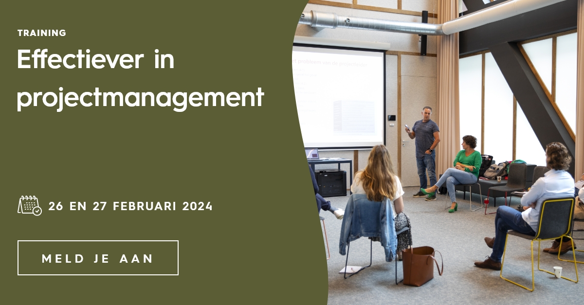 Wil jij weten wanneer het inzetten van projectmatig werken wel en niet zinvol is? Leer van onze adviseur/trainer én van elkaar wanneer projectmatig werken wel en niet helpt. Je krijgt ook de gelegenheid om de theorie te vertalen naar jouw eigen project. hubs.ly/Q026H88L0