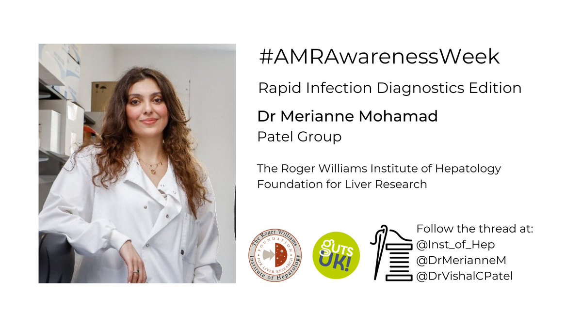 The Roger Williams Institute of Liver Studies (@inst_of_liver) on Twitter photo To mark the end of #AMRAwarenessWeek discover how researchers @Inst_of_Hep <a href="/DrVishalCPatel/">🇿🇲Vishal C Patel🇬🇧</a> Lab are tackling the threat of infection with an intersectoral collaboration that brings action and hope to the global battle against #AMR .
Rapid Infection Diagnostics Edition <a href="/DrMerianneM/">Merianne Mohamad</a> To mark the end of #AMRAwarenessWeek discover how researchers @Inst_of_Hep <a href="/DrVishalCPatel/">🇿🇲Vishal C Patel🇬🇧</a> Lab are tackling the threat of infection with an intersectoral collaboration that brings action and hope to the global battle against #AMR .
Rapid Infection Diagnostics Edition <a href="/DrMerianneM/">Merianne Mohamad</a>