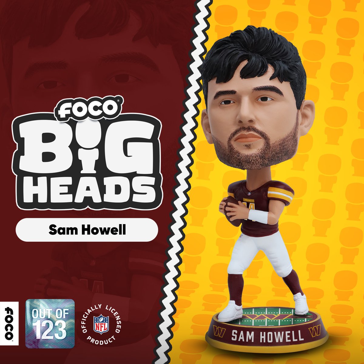 focobobbles's tweet image. BIGHEADS 😎 #SamHowell 🏈