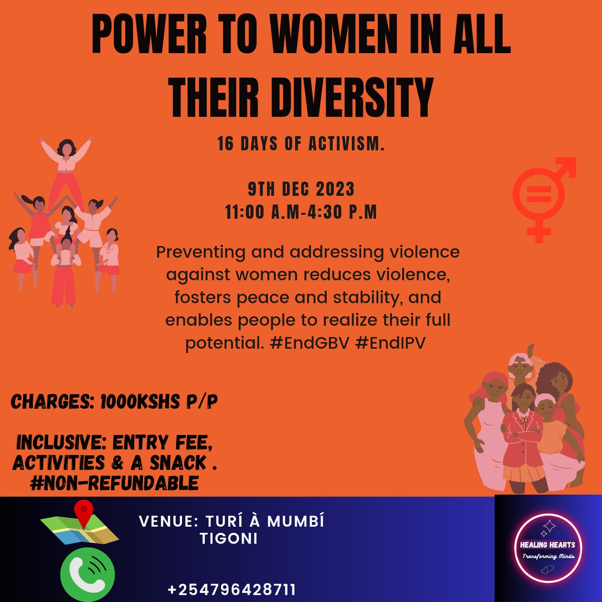 The global 16 Days of Activism against Gender-Based Violence is a key international moment to call for an end to violence against women and girls. Join us as we take part in this campaign and  as we commemorate the survivors of GBV & IPV.
#EndIPV #EndGBV #16DaysOfActivism