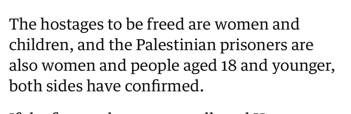 Israelis have “children”, while Palestinians have “people aged 18 and younger”.