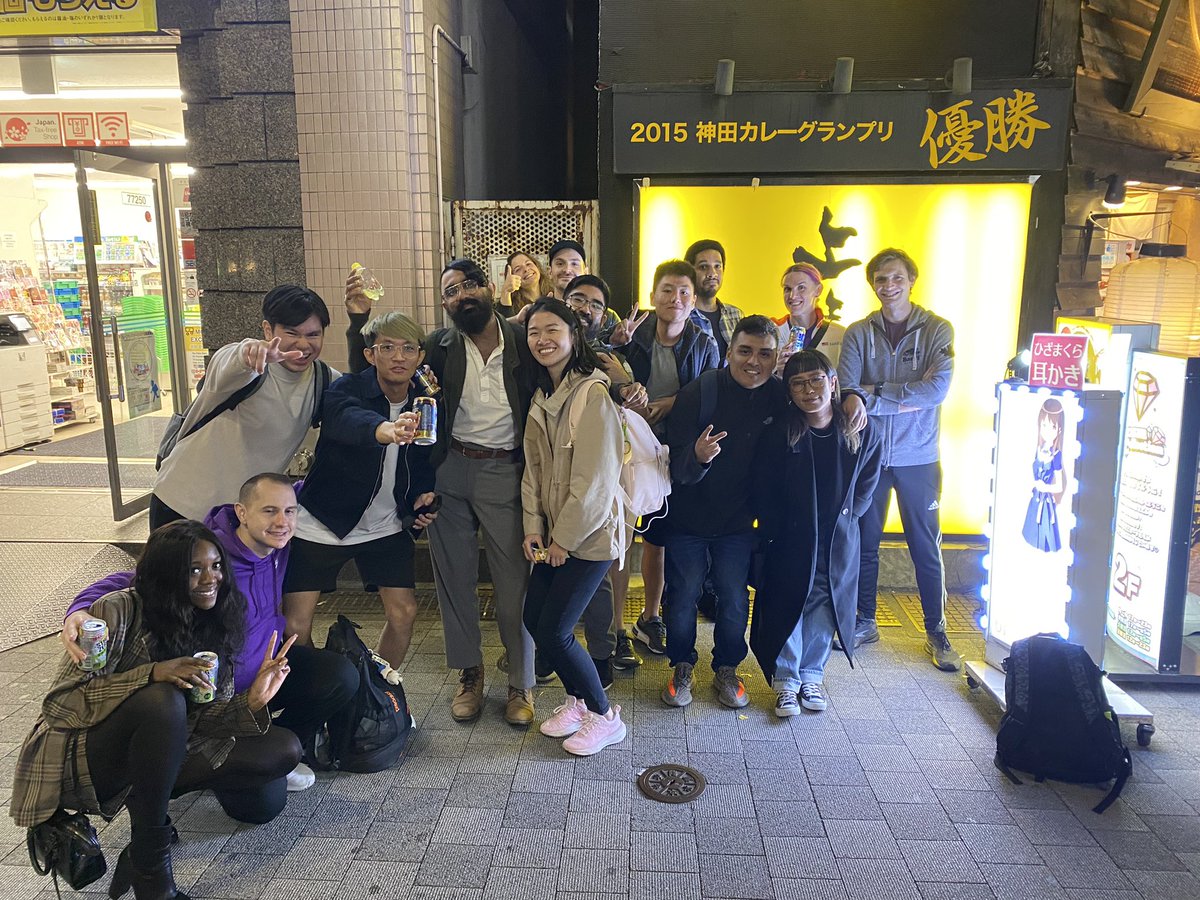 Gang shit! 
I’m so freakin happy for tonight’s meet up in Tokyo! Y’all are awesome! 🇯🇵