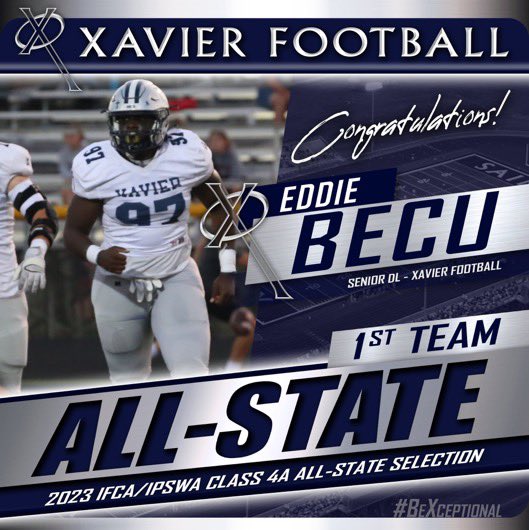 Blessed to be named 1st team all-state!