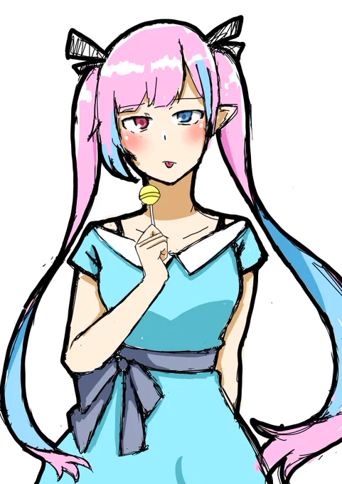 きゃぷてん()さんの所の『うちの子』 を描いてみました。 