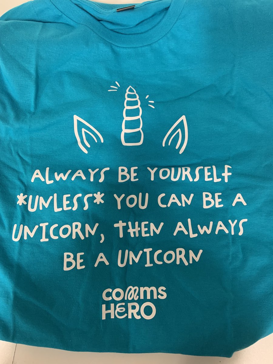 A true #commsHERO 💗💙

A huge thanks to @clarissalangham for returning this t-shirt to us after mistakenly being sent two, your honesty is what commsHERO is all about!

So...we have a spare medium t-shirt, who wants it? Reply below ⬇️⬇️