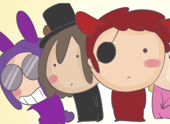 🍮— ft. Freddy <3

: El Reto De Mangle Y Los Toys..