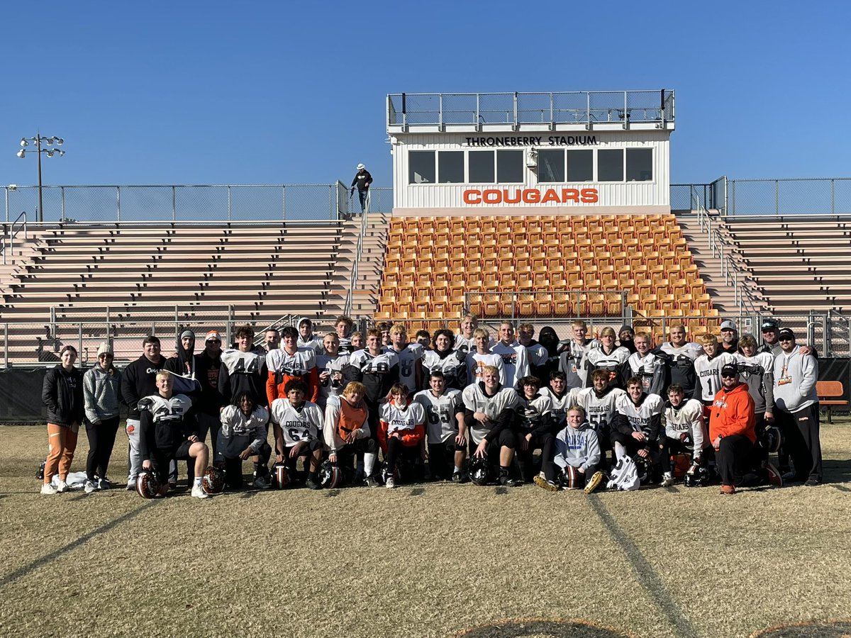 Happy Thanksgiving from the MTCS Football family!! Blessed to be able to practice this morning!! #OurStandard