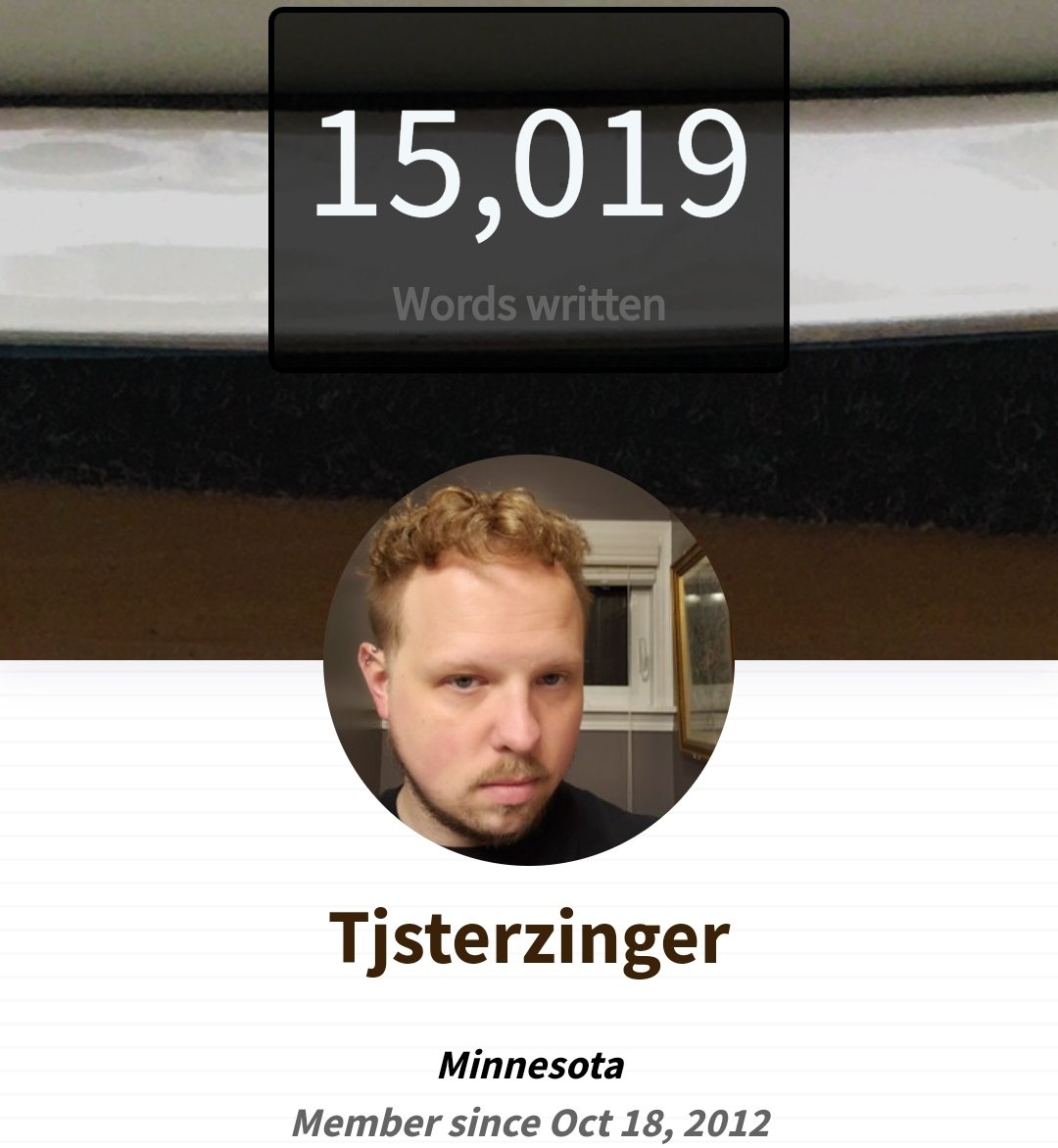 TJSterzinger's tweet photo. Another big milestone! I don't think I will reach 50K by the end of the month 🙃 but it's still a pretty big deal #Nanowrimo2023 #writing https://t.co/kx3OScohFJ