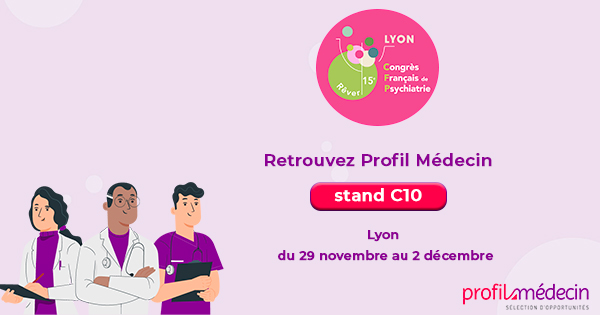 ProfilMedecin's tweet photo. Retrouvez-nous la semaine prochaine aux côtés des psychiatres lors du Congres Francais de #Psychiatrie 🩺

Vous êtes à la recherche d'un emploi ? Votre établissement recrute ?
RDV stand C10 pour découvrir nos offres d'#emploi et nos différents services 🤗

 #CFP2023 https://t.co/Zf73nePbNk