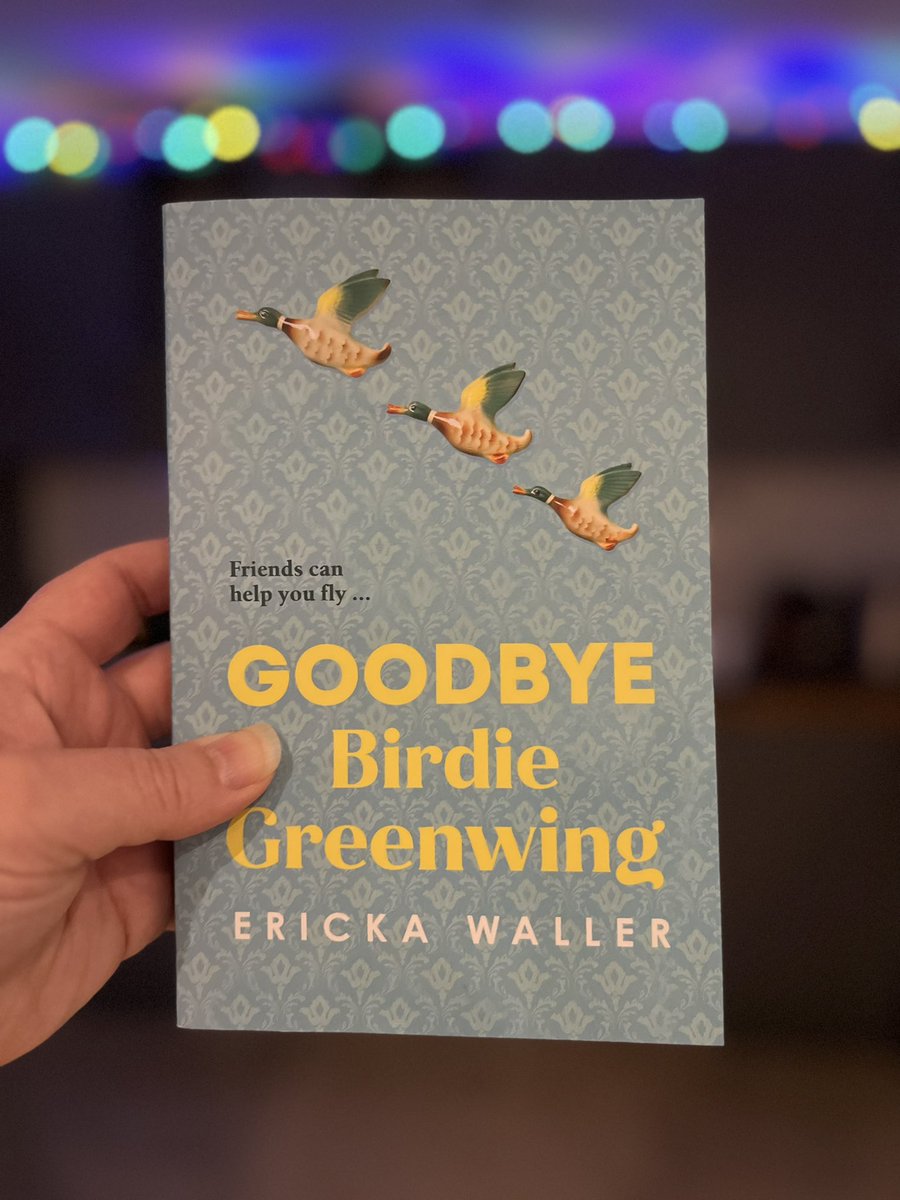 Really very pleased to have received a copy of #GoodbyeBirdieGreenwing @ErickaWaller1 @DoubledayUK which is published on April 18th 2024

It just sounds the perfect spring read to me!