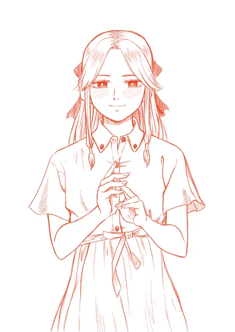 先日クリエイター仲間のフォロワーさんと飲みに行った時に即興で描いた神通です私お酒入ると平気でこういうことするので、よろしく(*˘ ³˘)cнϋ  