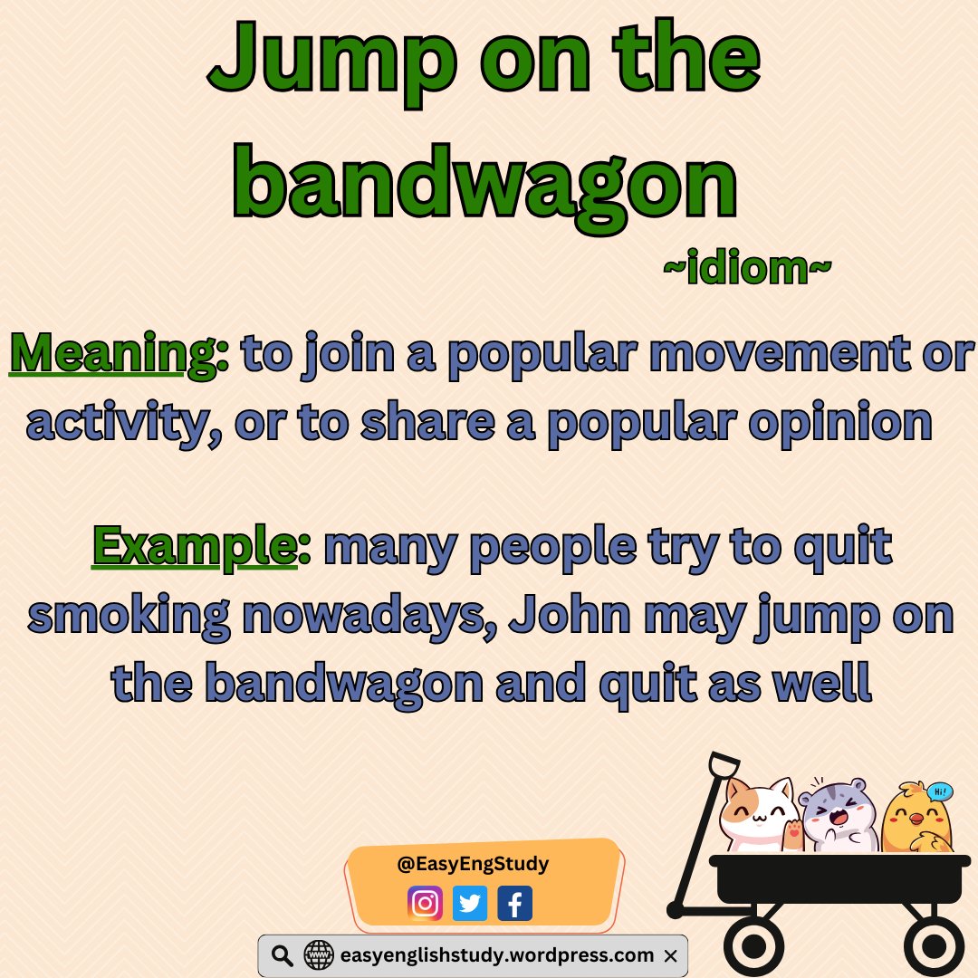 EasyEngStudy's tweet photo. Web: https://t.co/DvBqkTyLCR

#english #englishcourse #englishtips #learningenglish #learnenglish #toefl #grammar #vocabulary #ingles #영어 #英語 #idioms #englishvocabulary #onlinelearning #englishonline #online #teachersfollowteachers #teachersofinstagram #teach #teaching https://t.co/FgmXPJGo2P