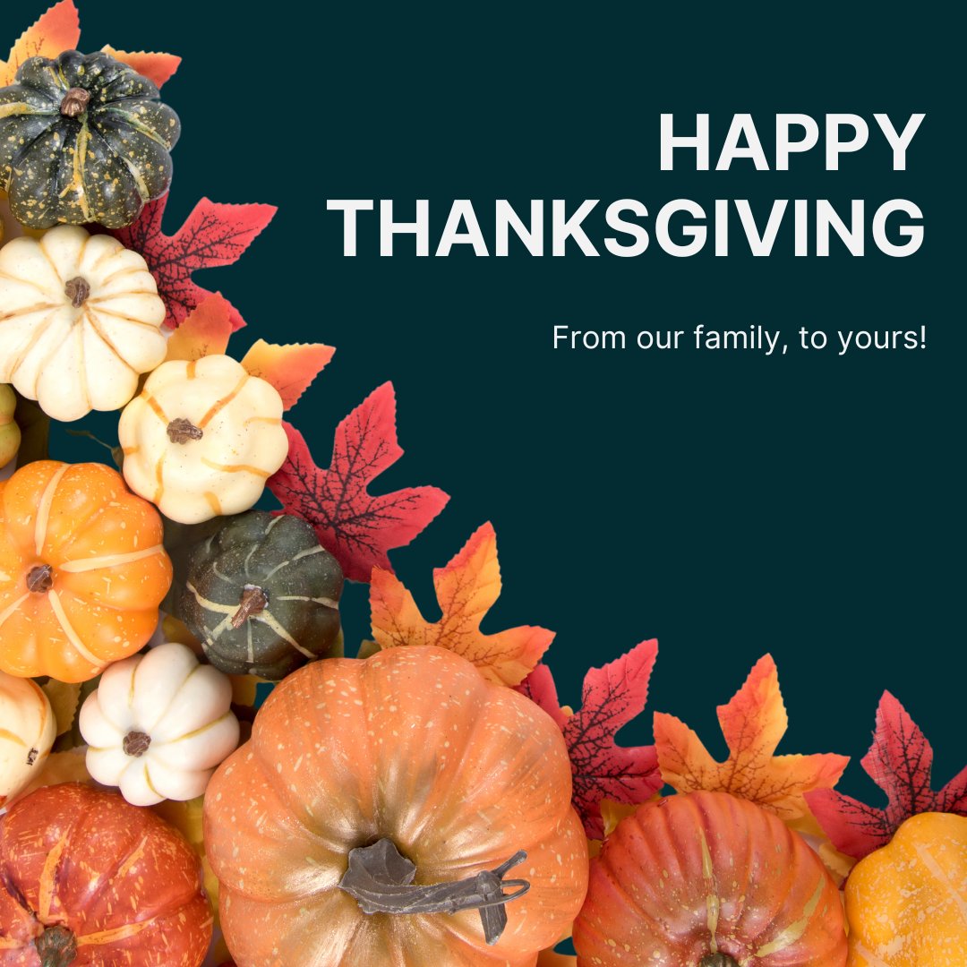 neuro42inc's tweet photo. Today holds the tur-key to our hearts 🦃 Happy Thanksgiving from neuro42 to you!
What are you most thankful for this year?
#neuro42 #artificialintelligence #ai #robotics #medtech #future #innovation #MRItechnology #happythanksgiving https://t.co/QC3M1Mnzrq